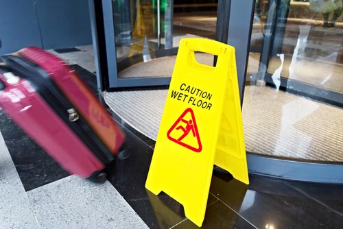 Slip and Fall injuries at a PATH station anthony carbone