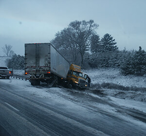 truck accident bad weather anthony carbone