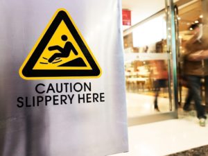 Slip and Fall Accidents Inside a Shopping Mall