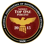 Top One Percent National Association of Distinguished Counsel